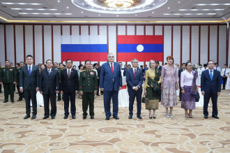 Laos, Russia Celebrate 65 Years of Diplomatic Relations, Pledge to Deepen Comprehensive Cooperation 